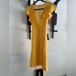 Yellow Polka Dot Dress
